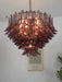 Amethyst Bloom Chandelier - Simprolos