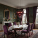 Amethyst Bloom Chandelier - Simprolos