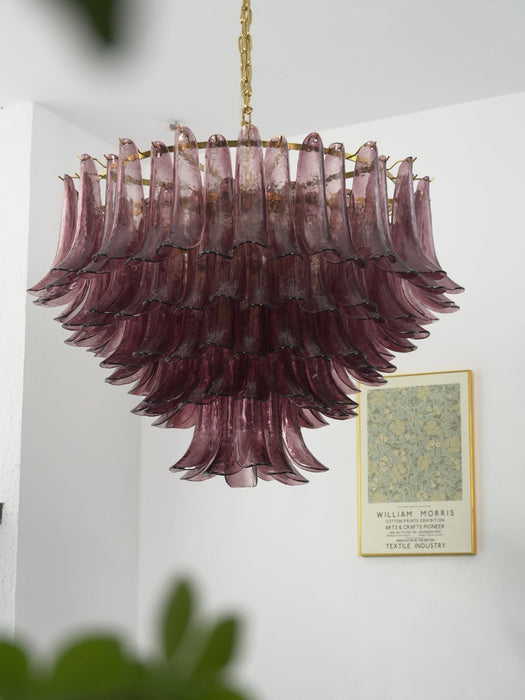 Amethyst Bloom Chandelier - Simprolos