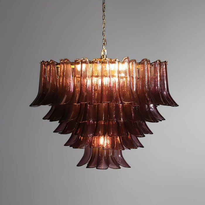 Amethyst Bloom Chandelier - Simprolos