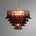 Amethyst Bloom Chandelier - Simprolos