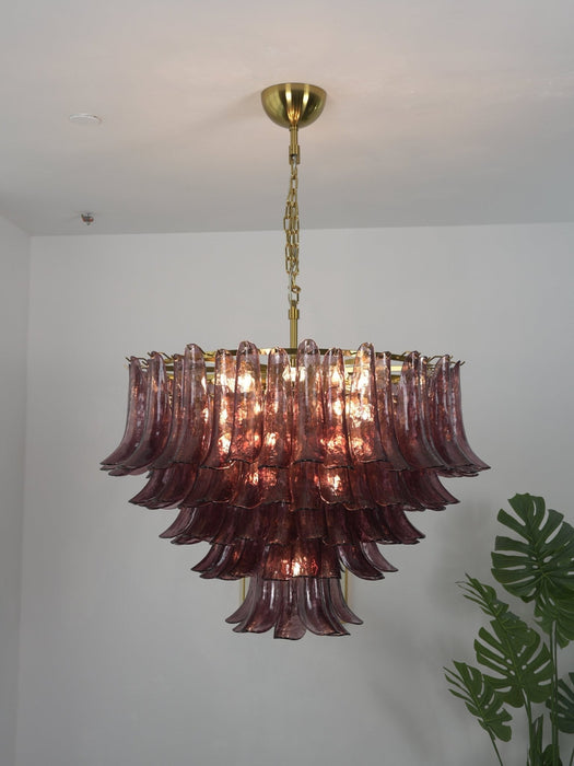 Amethyst Bloom Chandelier - Simprolos