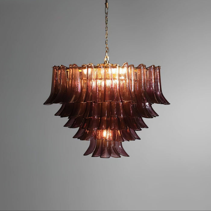 Amethyst Bloom Chandelier - Simprolos