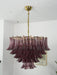 Amethyst Bloom Chandelier - Simprolos