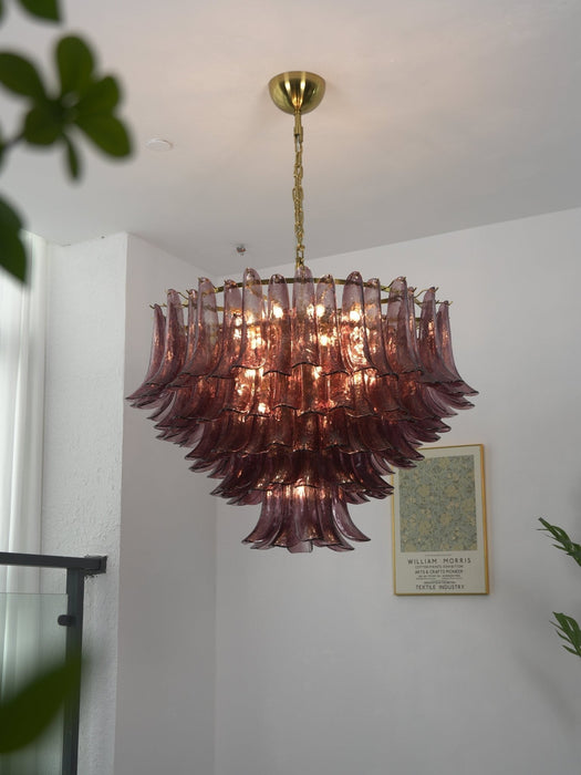 Amethyst Bloom Chandelier - Simprolos