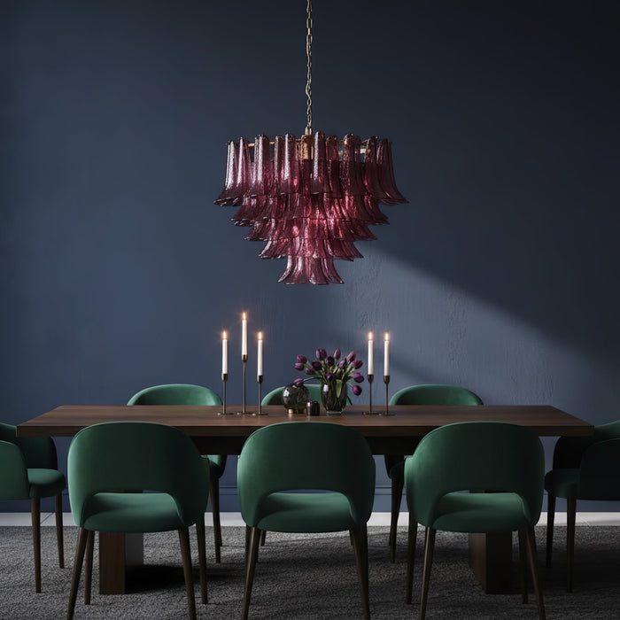 Amethyst Bloom Chandelier - Simprolos