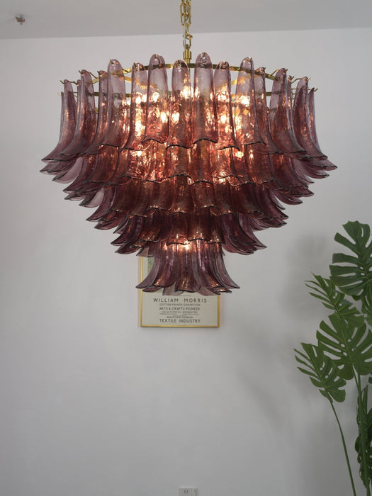 Amethyst Bloom Chandelier - Simprolos