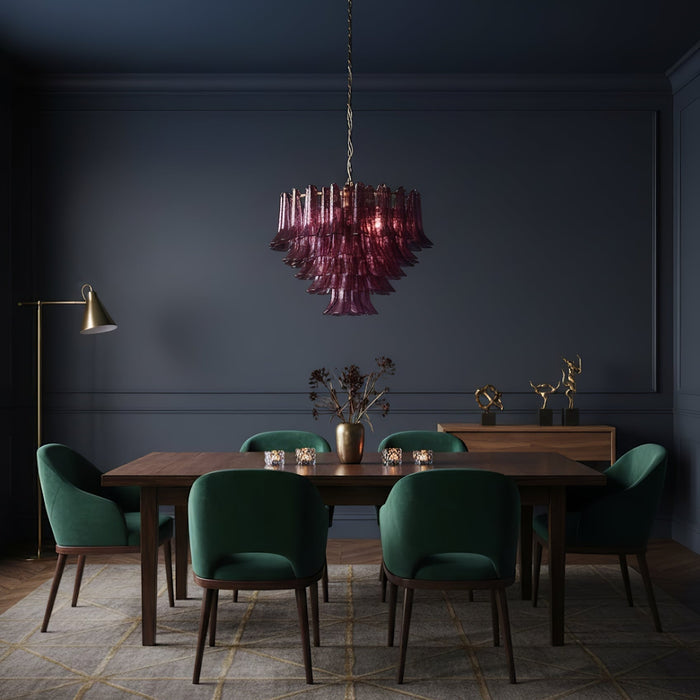 Amethyst Bloom Chandelier - Simprolos