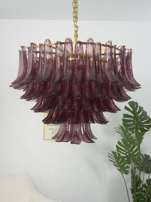 Amethyst Bloom Chandelier - Simprolos