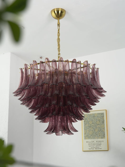 Amethyst Bloom Chandelier - Simprolos