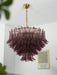 Amethyst Bloom Chandelier - Simprolos