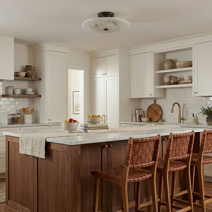 Ankeny Alabaster Ceiling Lamp - Simprolos