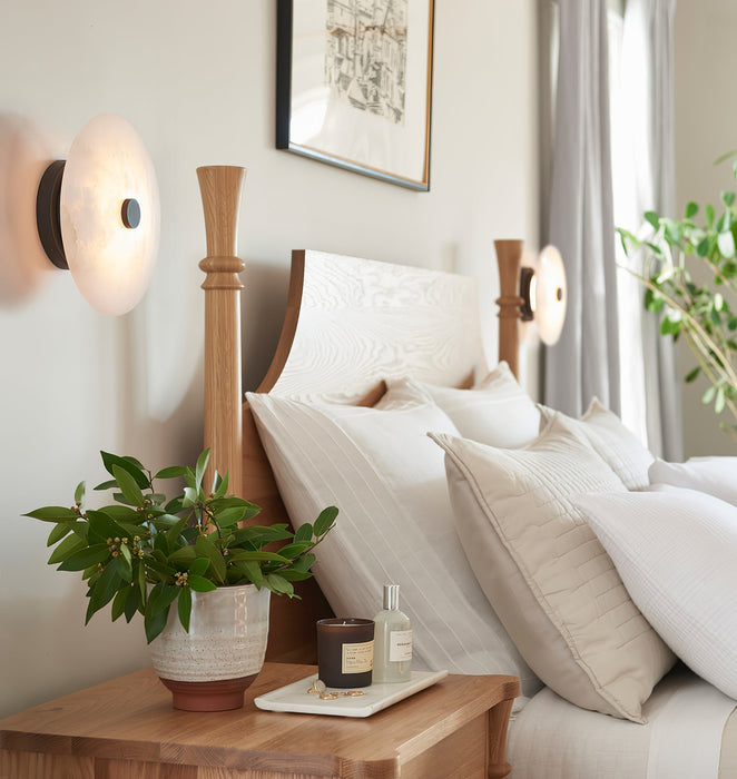 Ankeny Alabaster Ceiling Lamp - Simprolos