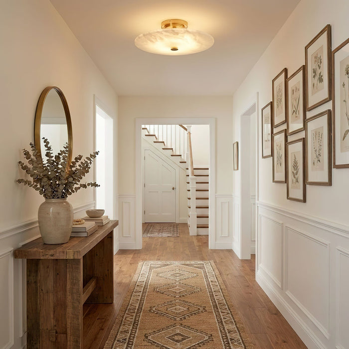Ankeny Alabaster Ceiling Lamp - Simprolos