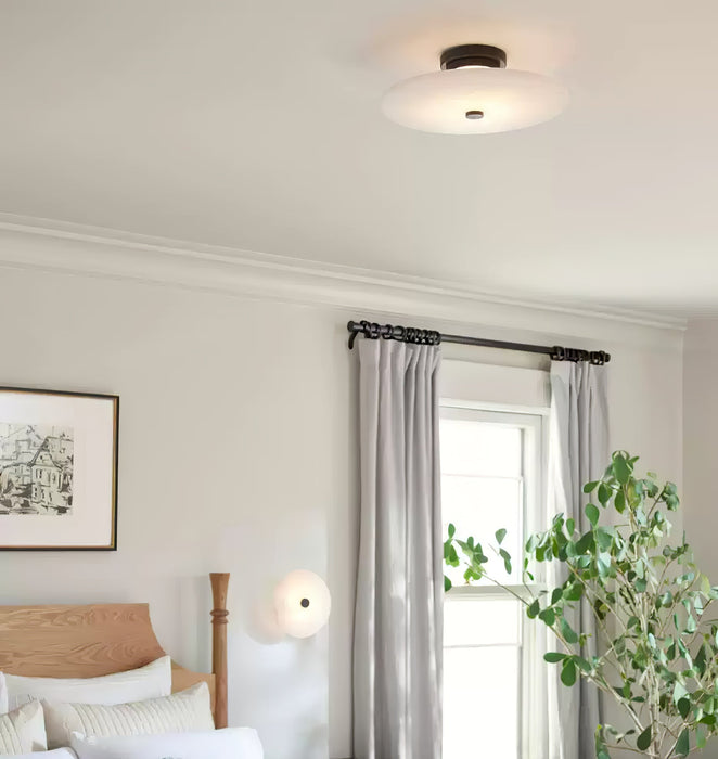 Ankeny Alabaster Wall Lamp - Simprolos