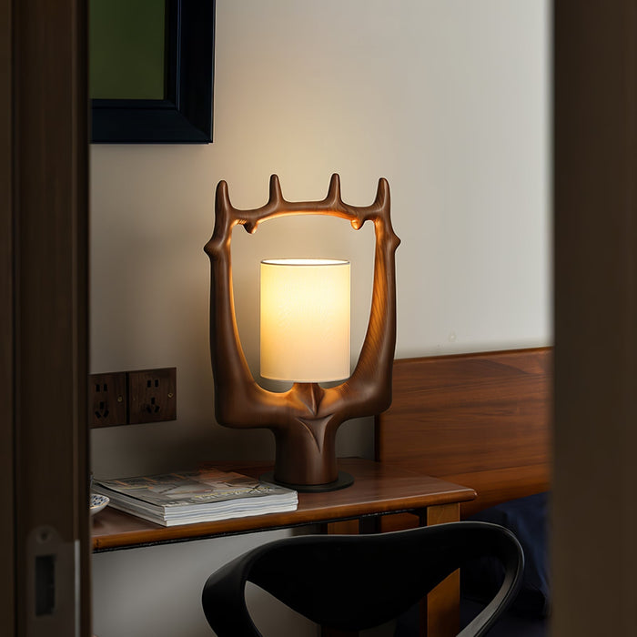 Antler Ring Table Lamp - Simprolos