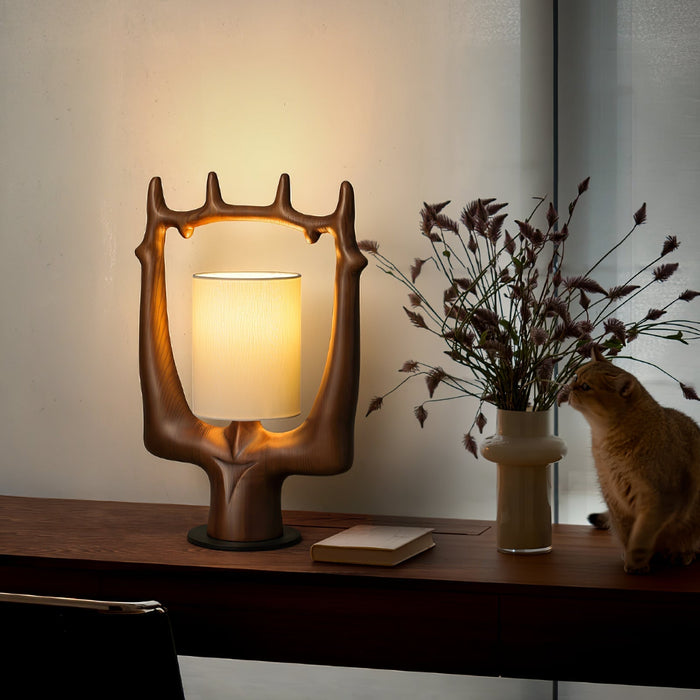 Antler Ring Table Lamp - Simprolos