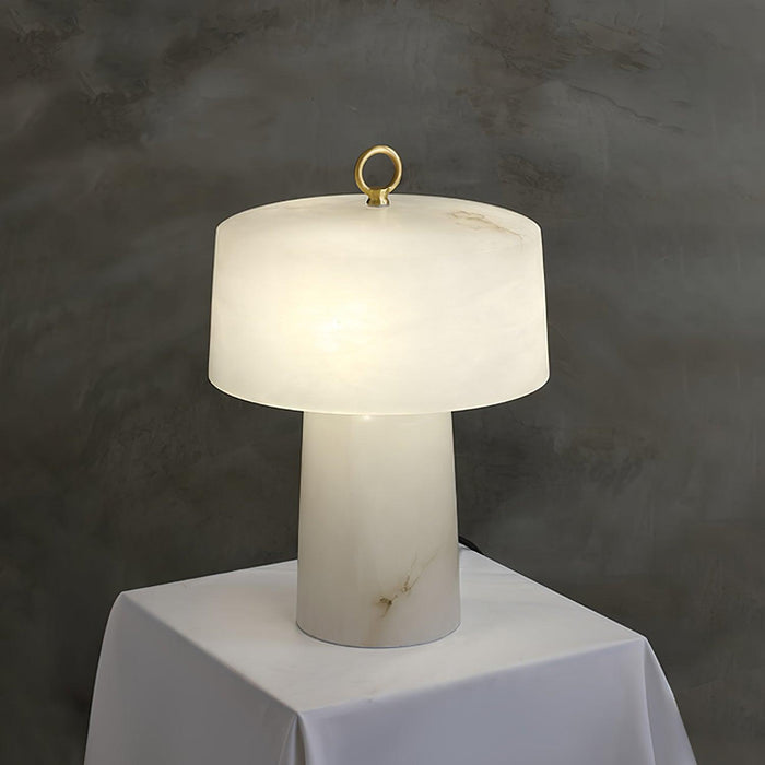 Aogashima Alabaster Table Lamp - Simprolos