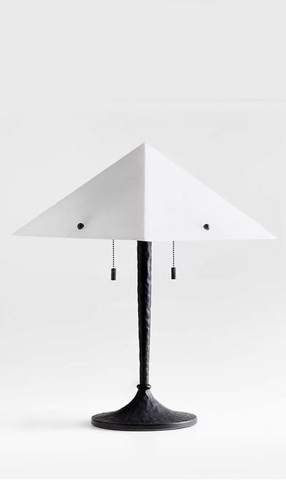 Apex Alabaster Prism Table Lamp - Simprolos