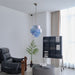 Aqua Blue Glass Chandelier - Simprolos