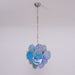 Aqua Blue Glass Chandelier - Simprolos