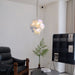 Aqua Blue Glass Chandelier - Simprolos