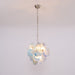 Aqua Blue Glass Chandelier - Simprolos