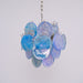Aqua Blue Glass Chandelier - Simprolos