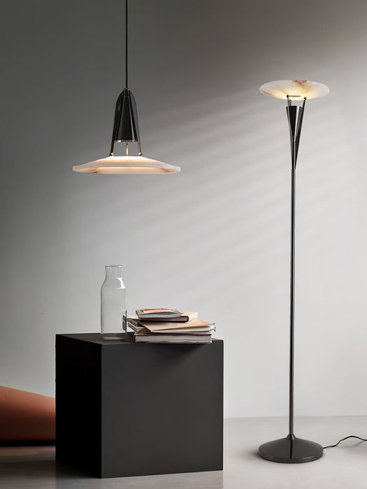 Aragon Alabaster Floor Lamp - Simprolos
