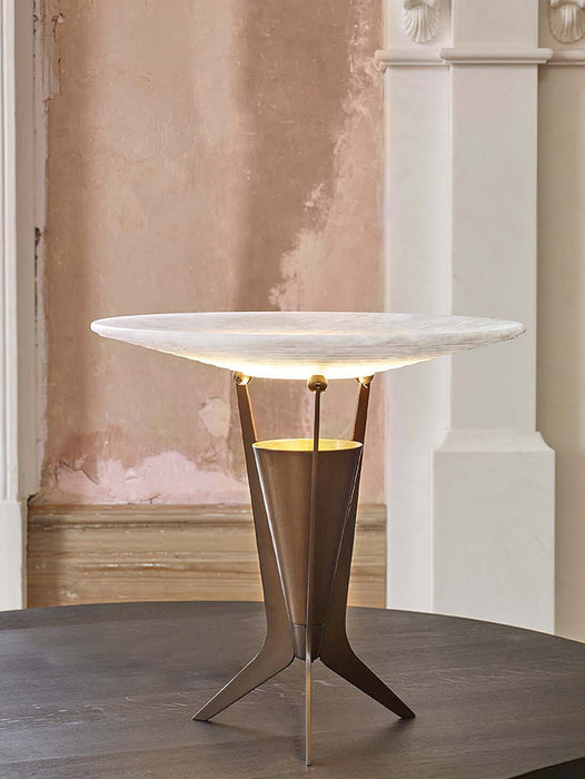 Aragon Alabaster Table Lamp - Simprolos