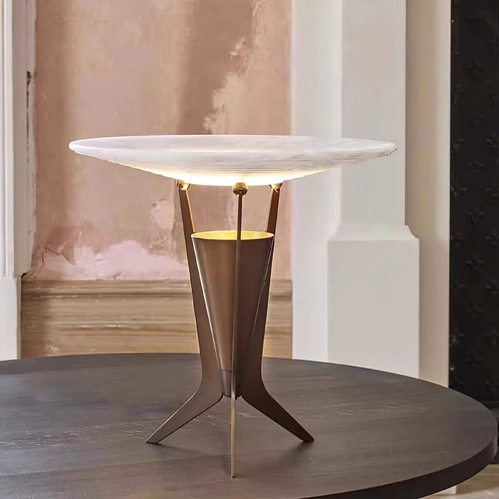 Aragon Alabaster Table Lamp - Simprolos