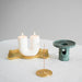 Arc Pillar Marble Candle Holder - Simprolos