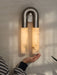 Arc Ridge Alabaster Wall Sconce - Simprolos