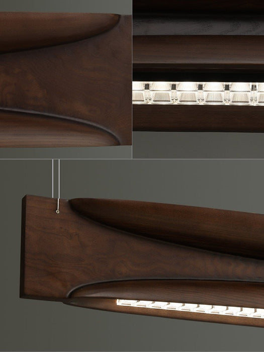 Arcadia Wave Linear Pendant Lamp - Simprolos