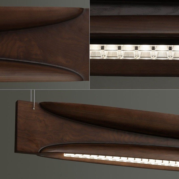 Arcadia Wave Linear Pendant Lamp - Simprolos