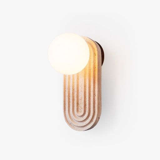 Arco Travertine Wall Light - Simprolos