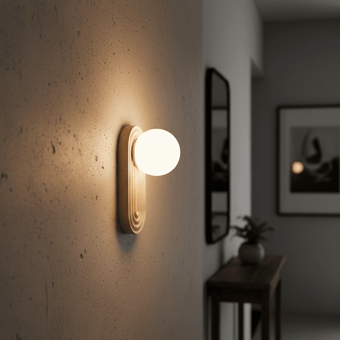 Arco Travertine Wall Light - Simprolos