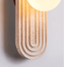 Arco Travertine Wall Light - Simprolos