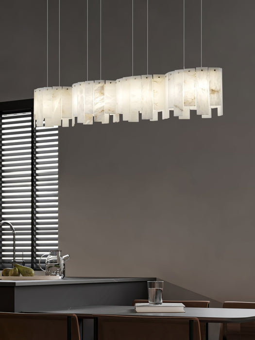Arctora Alabaster Pendant Lamp - Simprolos