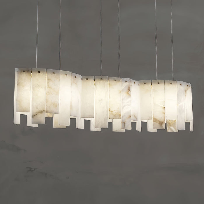 Arctora Alabaster Pendant Lamp - Simprolos