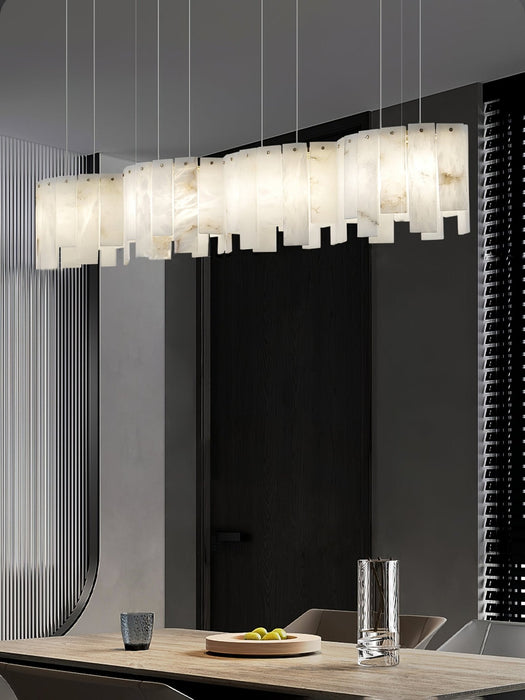 Arctora Alabaster Pendant Lamp - Simprolos