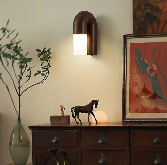 Arcus Wood Wall Lamp - Simprolos