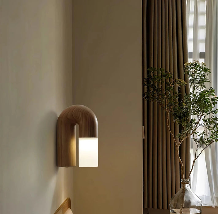 Arcus Wood Wall Lamp - Simprolos