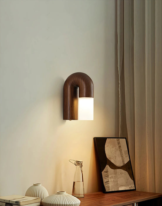 Arcus Wood Wall Lamp - Simprolos