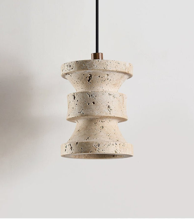 Ardelle Travertine Pendant Lamp - Simprolos