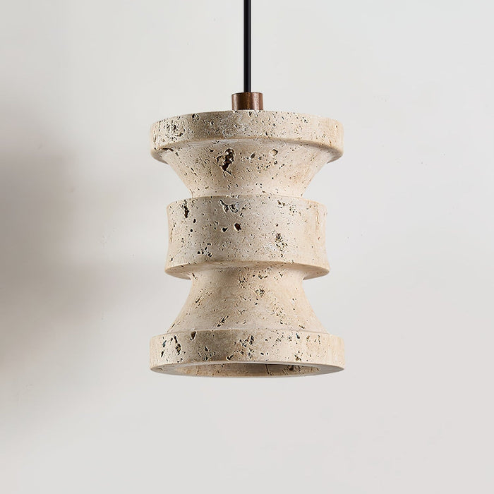 Ardelle Travertine Pendant Lamp - Simprolos