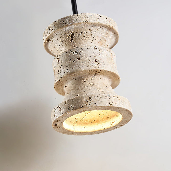 Ardelle Travertine Pendant Lamp - Simprolos