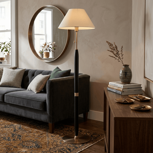 Arden Wood Floor Lamp - Simprolos