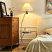 Aria Curved Shelf Floor Lamp - Simprolos