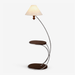 Aria Curved Shelf Floor Lamp - Simprolos